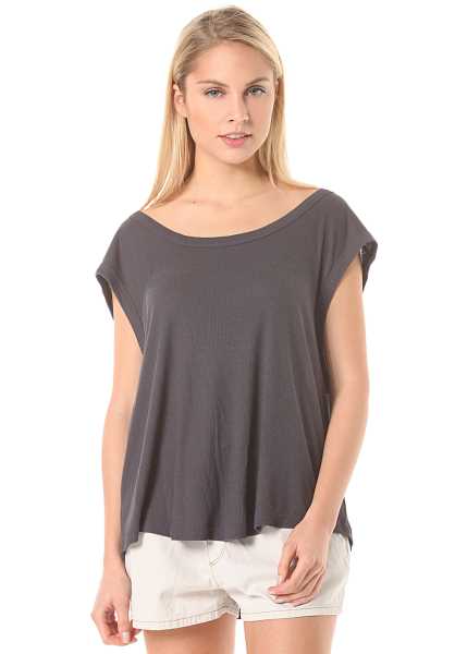 Roxy Sunny - Nero Donna Estate T-Shirts (Q1482)